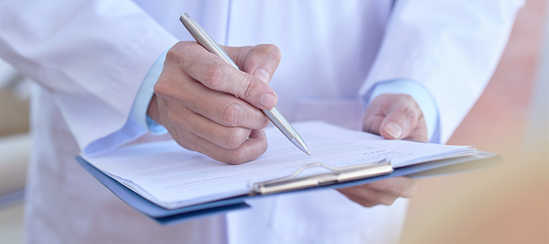 Remplissage formulaire dentiste