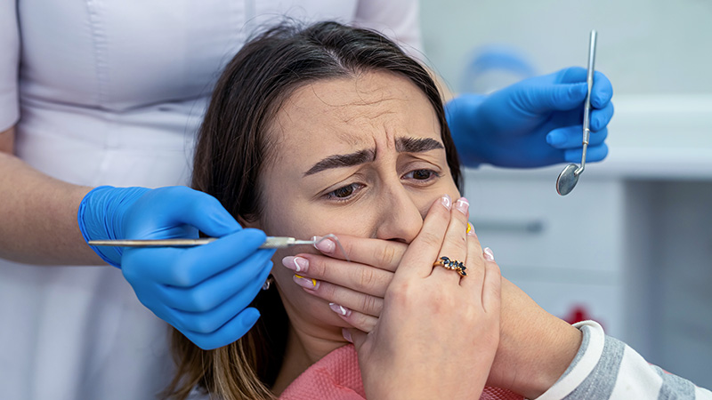 stress d'une patiente